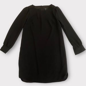 J. Crew Women’s Dress Size 2 Shift Puff Sleeve Minimalist Corpcore Office